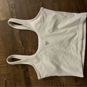 White Tank Top with Logo